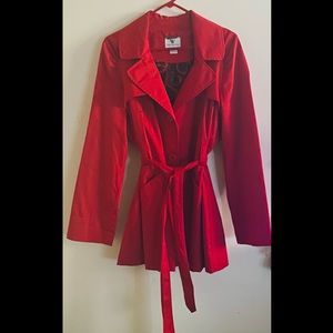 Red Fall/Spring Jacket